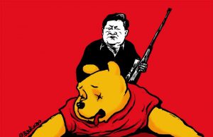 Badiucao, la prima volta in Europa è a Brescia 8.Xi_s-going-on-a-bear-hunt_©Badiucao