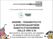 San Polo Parco, inizia “Teniamo pulito il nostro quartiere”