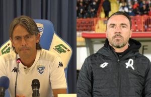 Il Milan, il Brescia e un’amicizia. Brocchi e Inzaghi si affrontano per la prima volta