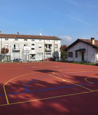 Al Villaggio Badia un nuovo campetto sportivo all’aperto