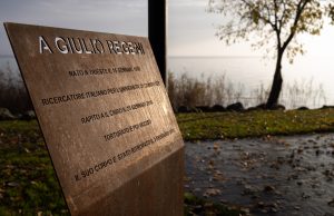 A Sirmione una panchina intitolata a Giulio Regeni