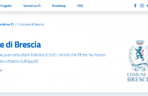 App IO, attivi 13 servizi a Brescia