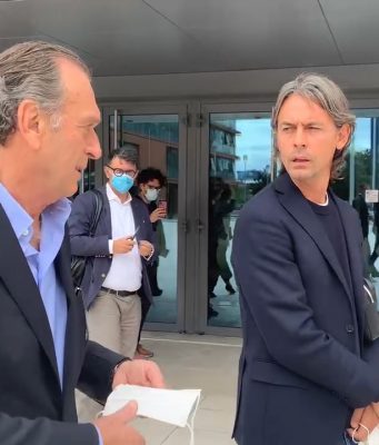 Cellino – Inzaghi: serata di tensione