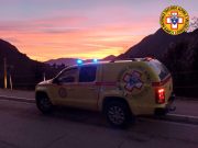 Si perde nei monti, recuperata con l’elicottero