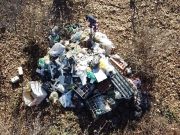 Scoperta montagna di rifiuti grazie ai droni