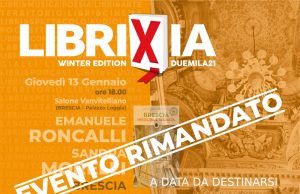 Librixia Winter 2021, rinviato l’ultimo appuntamento