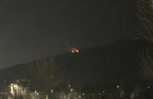 La Maddalena brucia ancora, Vigili del Fuoco in azione