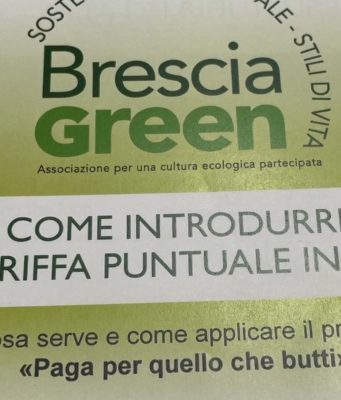 Brescia Green, “è tempo che si paghi per i rifiuti realmente prodotti”