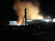 Montichiari, Togni: “2 giorni per domare l’incendio alla cartiera”