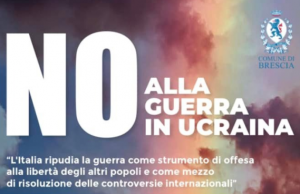 “No alla guerra in Ucraina”, Brescia lunedì scende in piazza