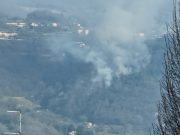 Botticino, nuovo incendio in zona San Gallo