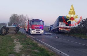 San Gervasio, scontro con un camion: muore un 20enne