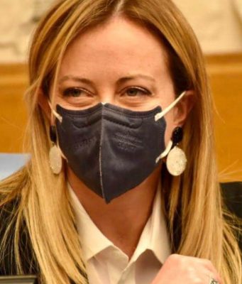 Giorgia Meloni a Brescia per presentare il suo libro