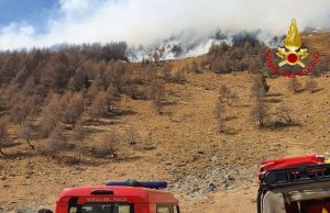 Incendi nel bresciano: in fumo quasi 400 ettari di bosco incendio vezza d'oglio