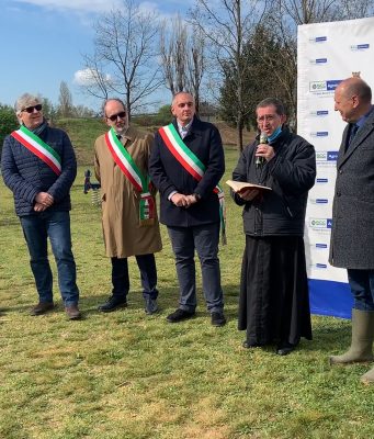 125 anni, 125 alberi per Ghedi con Bcc Agrobresciano