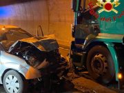 Frontale a Lonato. Anziano ricoverato al Civile