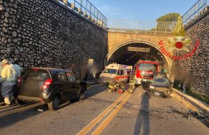 Frontale a Roè, due persone ricoverate in codice giallo