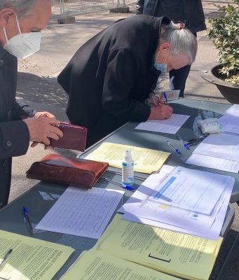 “No alla riqualificazione di via Veneto”: la raccolta firme