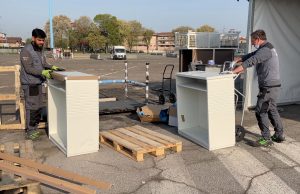 Via Morelli, si sbaracca. Addio al centro vaccinale