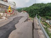 Frana Angolo Terme: 100.000 euro dalla Regione