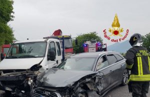 Schianto a Marone sulla sp 510, tre i feriti