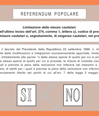 Quesito 2, scheda arancione: reiterazione del reato