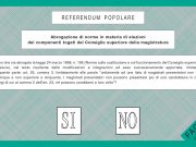 Quesito 5, scheda verde: elezioni del Csm