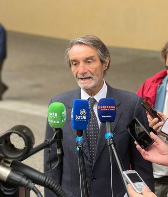 Elezioni Regionali, Fontana esulta: “Grazie della fiducia”