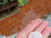 Maltempo, grandine come noci su città e provincia