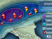 Allerta meteo: in arrivo temporali, vento e forse grandine