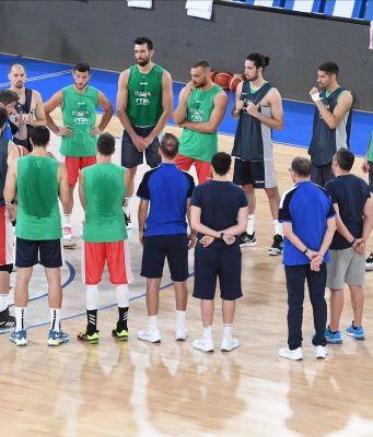 La Nazionale Italiana di basket si allena a Brescia