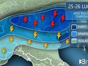 Meteo, arrivano i temporali. Temperature in calo