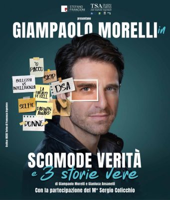 Giampaolo Morelli, l’ispettore Coliandro, stasera è a Botticino