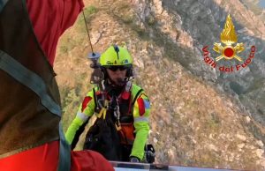 Due escursionisti salvati dal cielo a Limone sul Garda