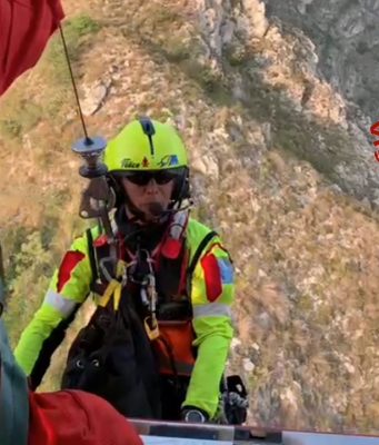 Due escursionisti salvati dal cielo a Limone sul Garda