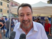 Salvini a Saló, “priorità della Lega bloccare gli aumenti di luce e gas”