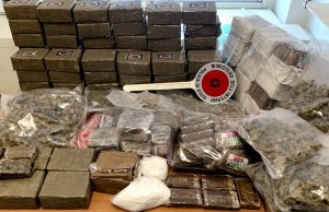 50 chili di hashish in casa: arrestati due incensurati