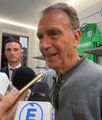Cellino al Brescia Store, “A Bari figura di m… ma abbiamo 15 punti!”