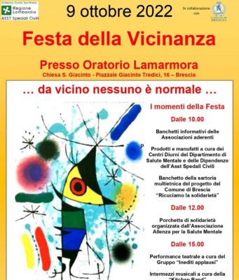 Domenica a Lamarmora, la “Festa della Vicinanza”