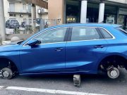 Furti di ruote a Brescia Due, come un anno fa