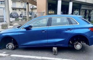 Furti di ruote a Brescia Due, come un anno fa