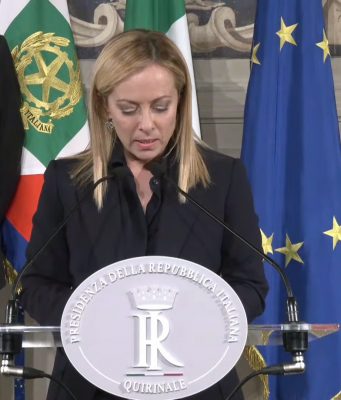 Governo, Giorgia Meloni accetta l’incarico senza riserve