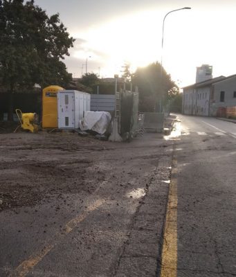 Terra contaminata in strada, interviene il CdQ