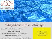 “Il Brigadiere Setti a Bottonaga”, la presentazione a Don Bosco