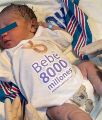 E’ Damian il bimbo che ha portato l’umanità a 8 miliardi