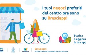 “Bresciapp!” si aggiorna per spingere il commercio in centro