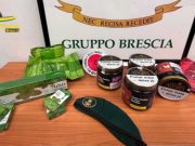 8,5 chili di tabacco di contrabbando sequestrati dalla Finanza
