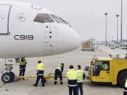Cina: il primo aereo C919 inizia le 100 ore di volo di verifica