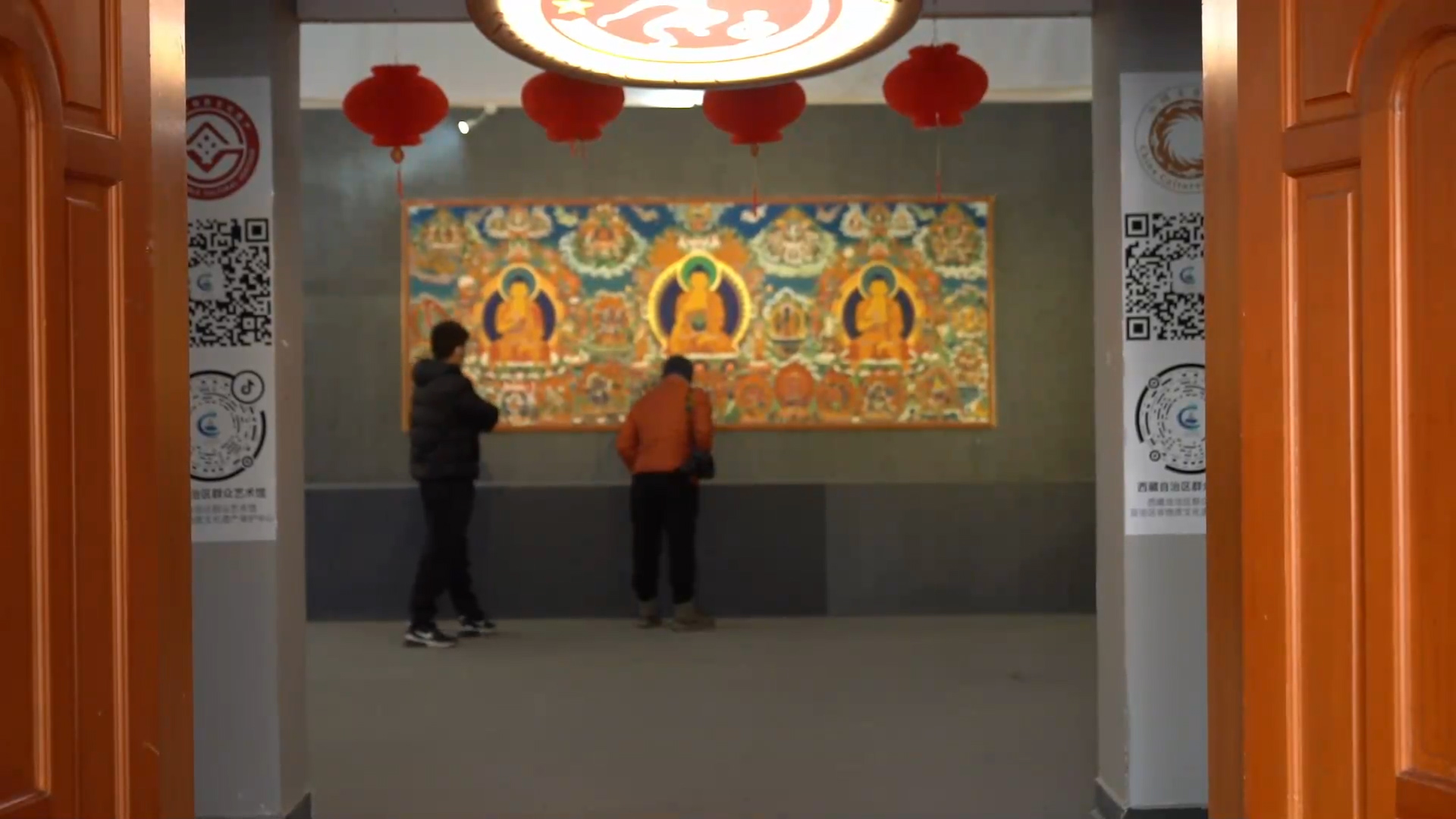 Cina: mostra di thangka tradizionali e dipinti moderni a Lhasa