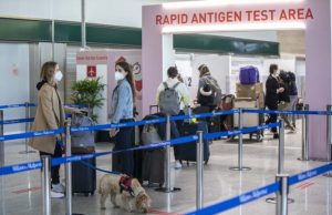 Tamponi obbligatori per i passeggeri dalla Cina